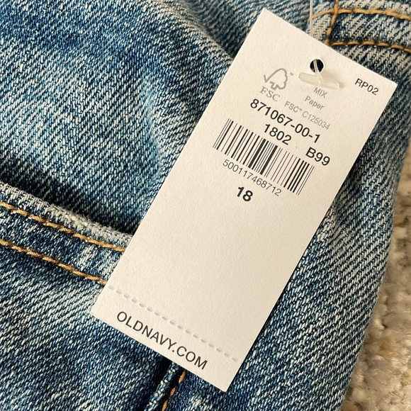 NWT Old Navy Maternity Full Panel O.G. Straight - Picture 5 of 7